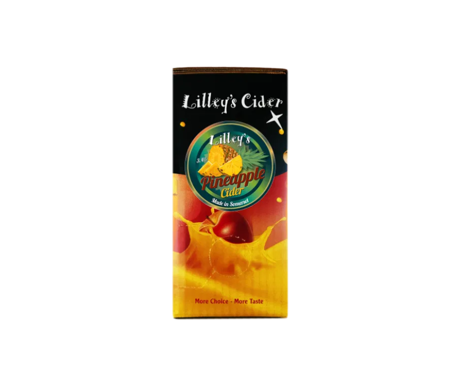 Pineapple Cider 3 Litre Boxed Lilleys Cider
